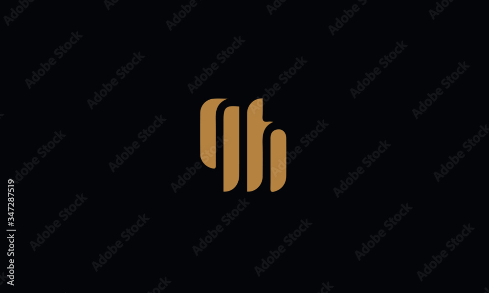 QH Letter Logo Design Template Vector Minimal QH Letter Logo Design Template Vector Minimal