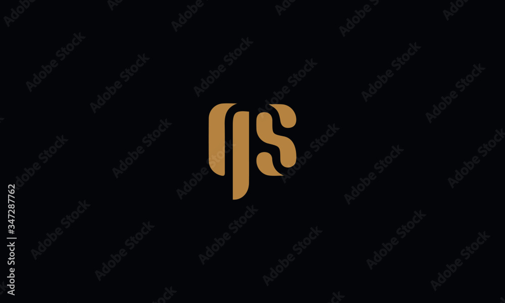 QS Letter Logo Design Template Vector Minimal QS Letter Logo Design Template Vector Minimal