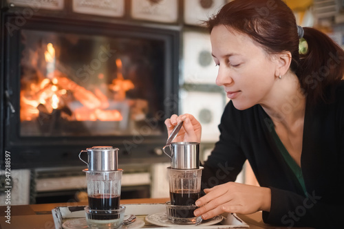 Making alternative vietnamese coffee