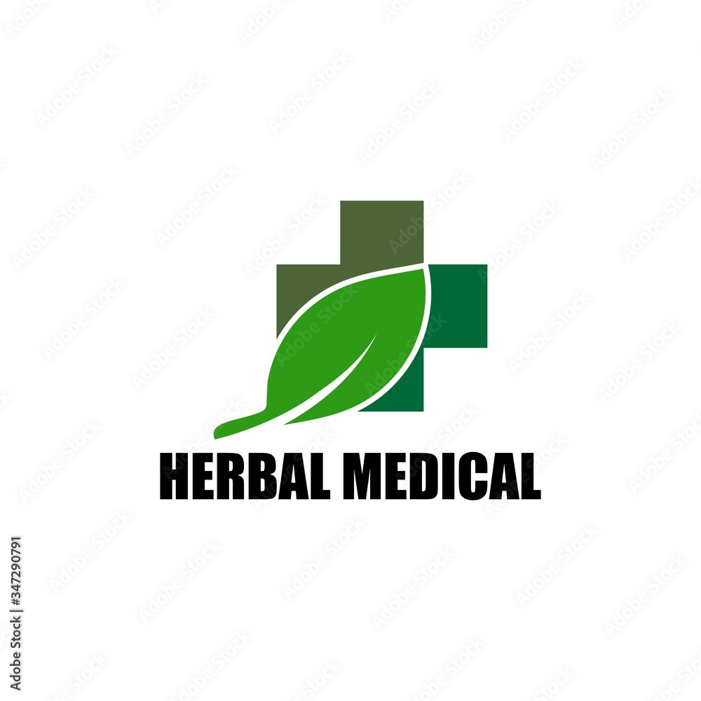 Fototapeta premium cross medical logo
