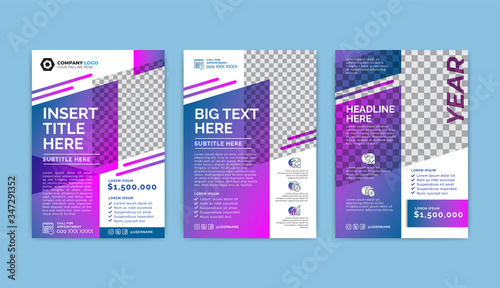 Flyer Template Layout Design. Modern business design. Corporate Business Flyer, Report, Catalog, Magazine Mockup.