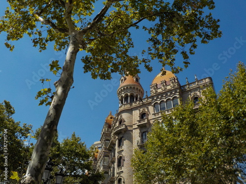 sagrada familia in barcelona spain