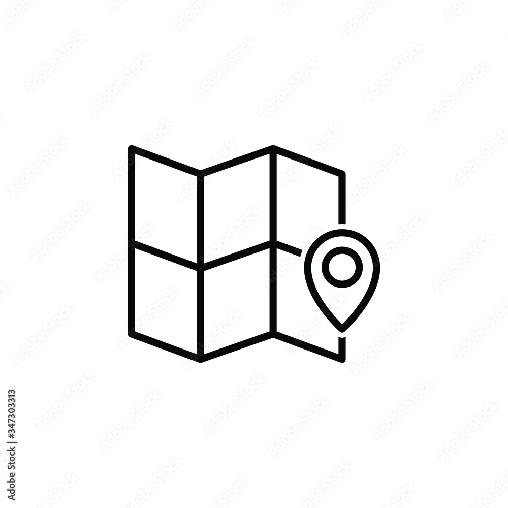 pinned location flat icon vector logo design trendy illustration signage symbol graphic simple pinned location flat icon vector logo design trendy illustration signage symbol graphic simple