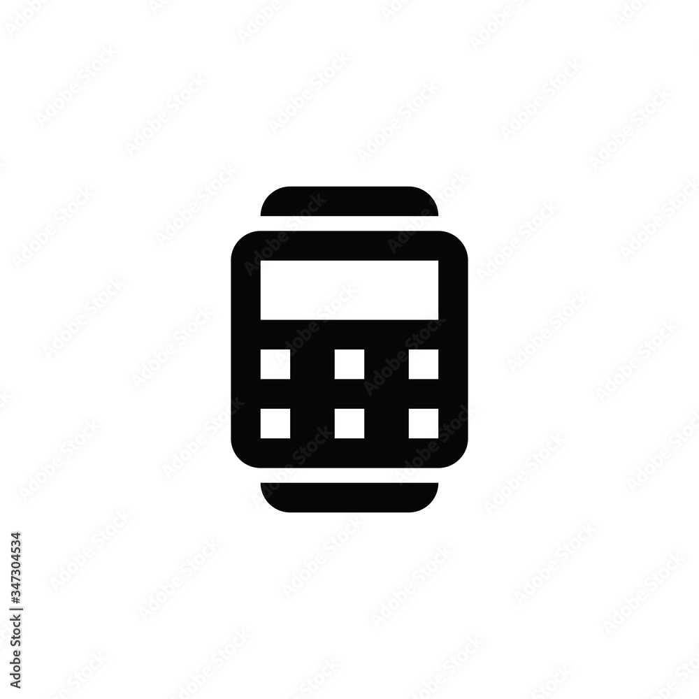 Smartwatch icon for web and mobile Smartwatch icon for web and mobile