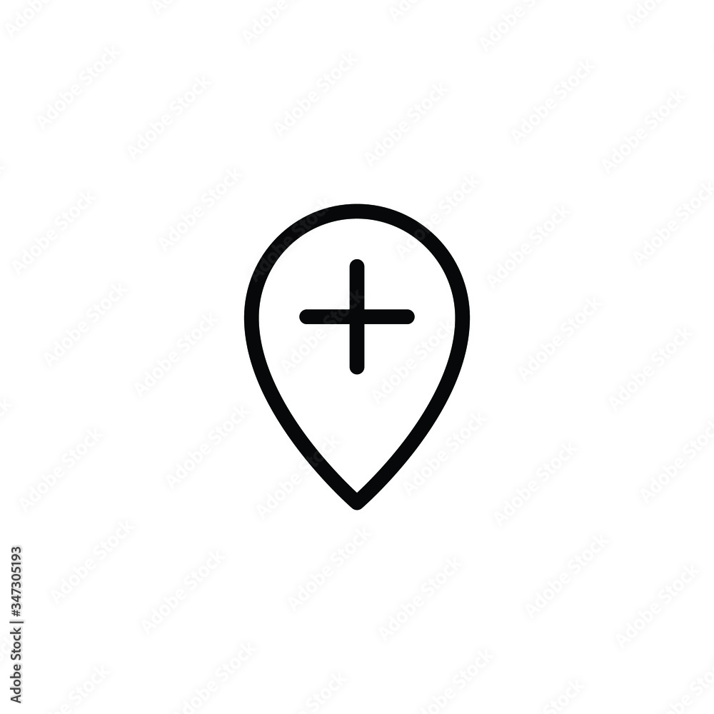 pinned location flat icon vector logo design trendy illustration signage symbol graphic simple pinned location flat icon vector logo design trendy illustration signage symbol graphic simple