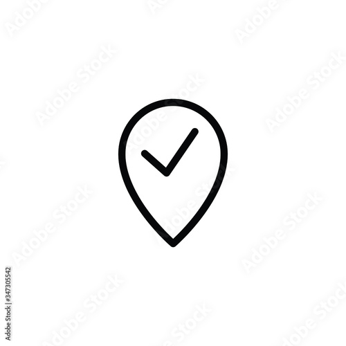 Free Download pinned location flat icon vector logo design trendy illustration signage symbol graphic simple - GFXLoad