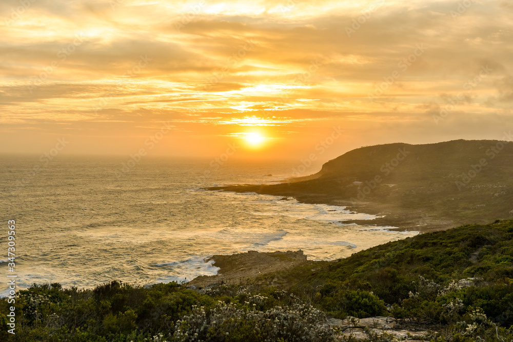 A beautiful scenery near the Robberg Nature Reserve, Plettenberg Bay, Garden Route, South Africa