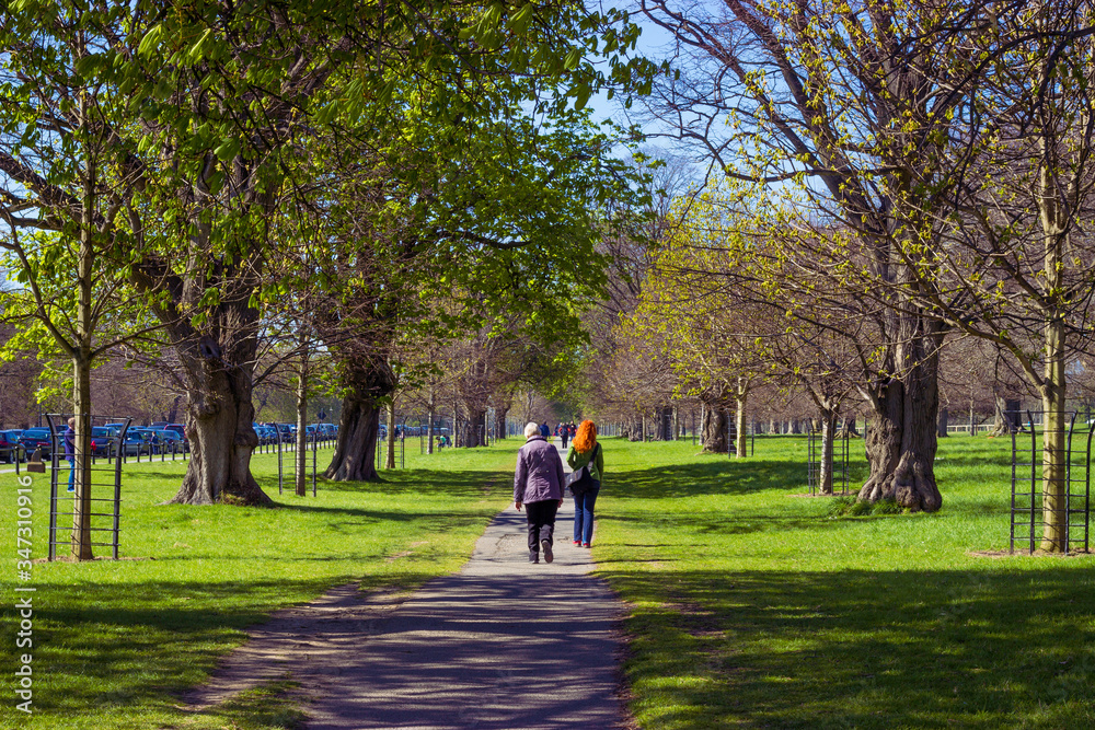 Lady in Phoenix Park