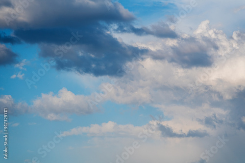 cumulus nimbus shot with telelens