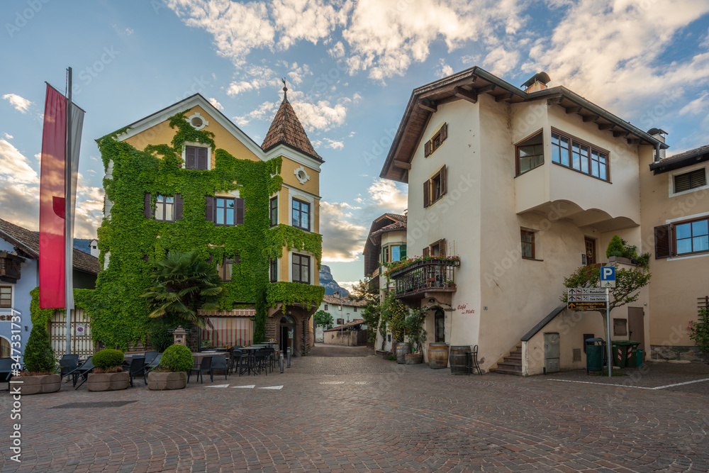 The municipality of Appiano near Bolzano in the Italian south of Tyrol. The municipality of Appiano near Bolzano in the Italian south of Tyrol.