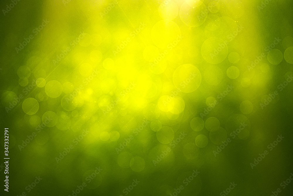 Obraz premium Abstract nature background spring greens