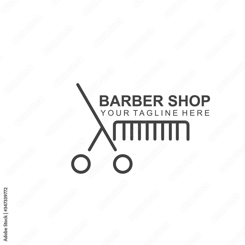 Modern Hair Salon Logo Design Modern Hair Salon Logo Design