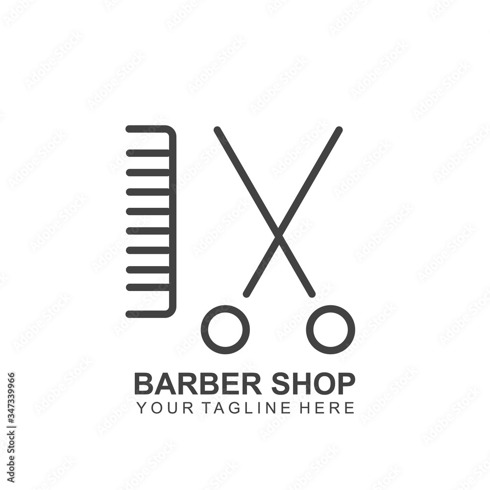 Modern Hair Salon Logo Design Modern Hair Salon Logo Design