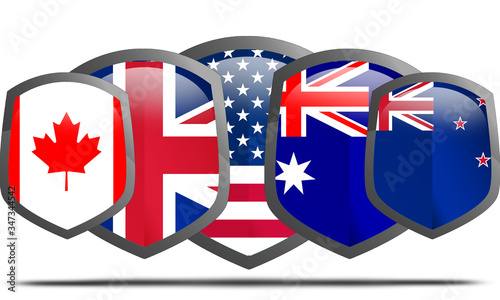 Five Eyes anglophone intelligence alliance photo