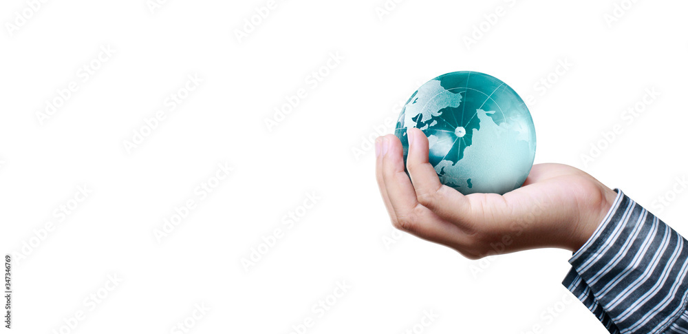 Globe ,earth in hand, holding our planet glowing. Earth image provided by Nasa Globe ,earth in hand, holding our planet glowing. Earth image provided by Nasa