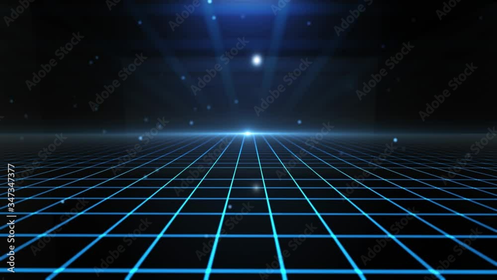 Digital technology lines background is a spectacular motion graphics ...