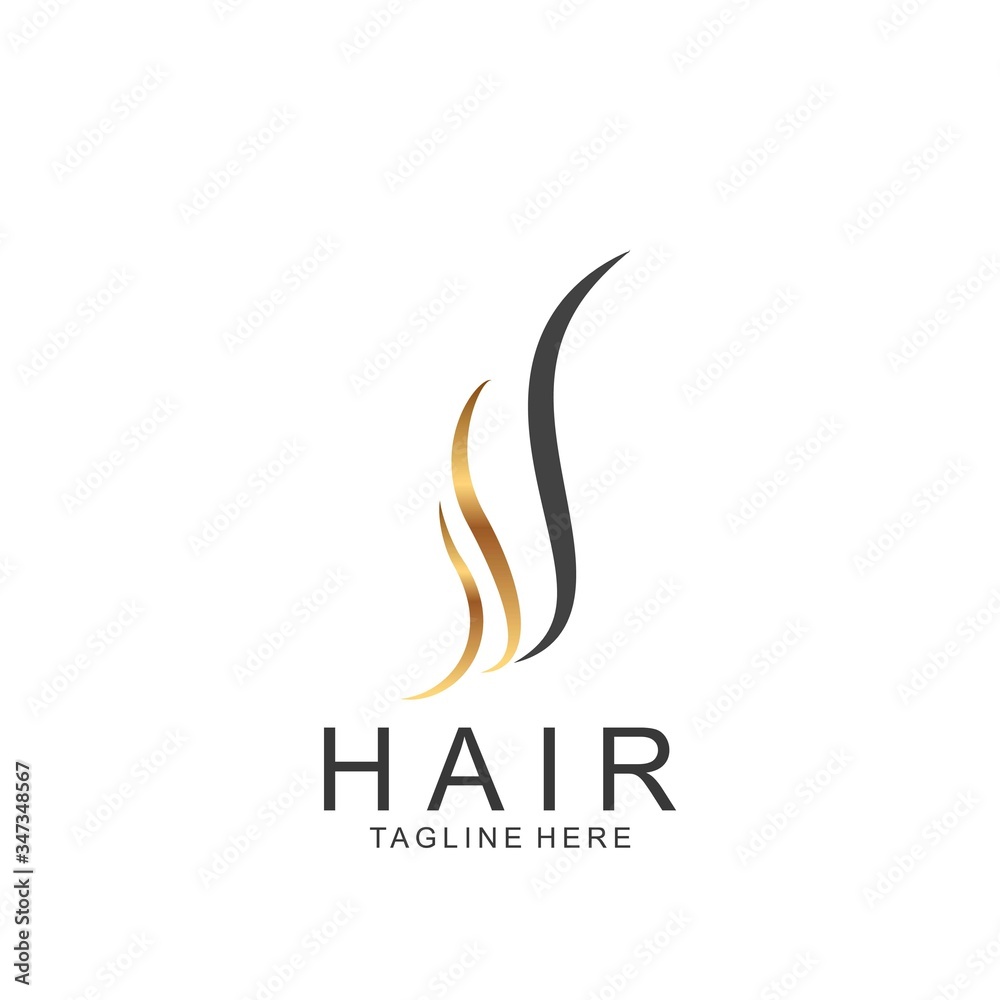 Modern Hair Salon Logo Design Modern Hair Salon Logo Design