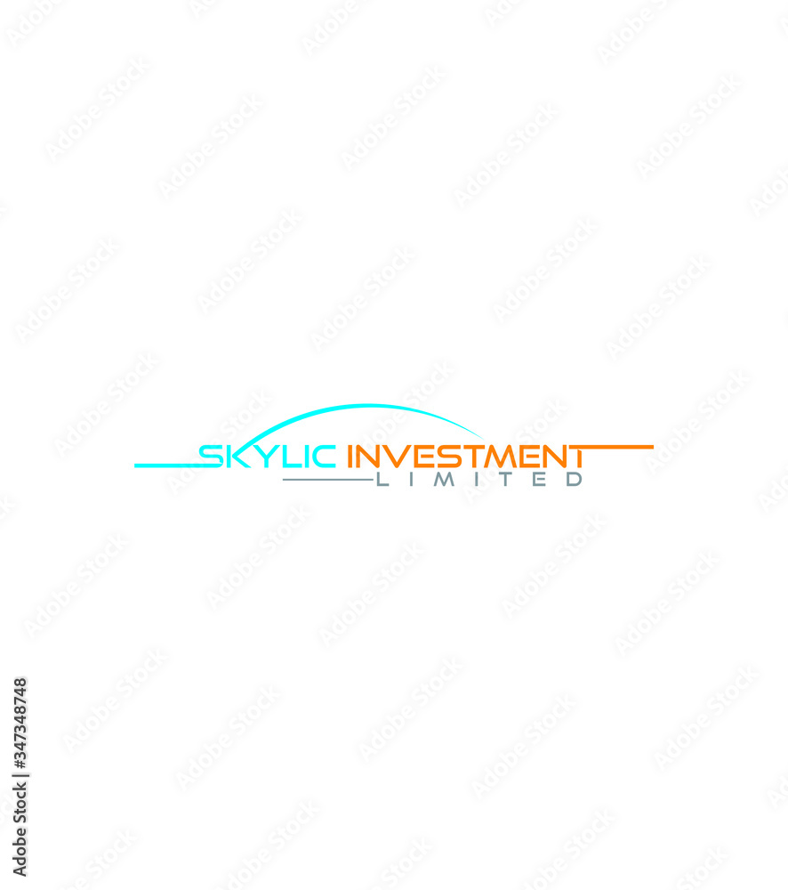 Abstract modern creative Skylic investment limited logo template, vector logo for business and company identity 