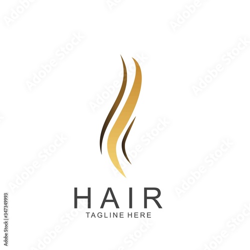 Modern Hair Salon Logo Design