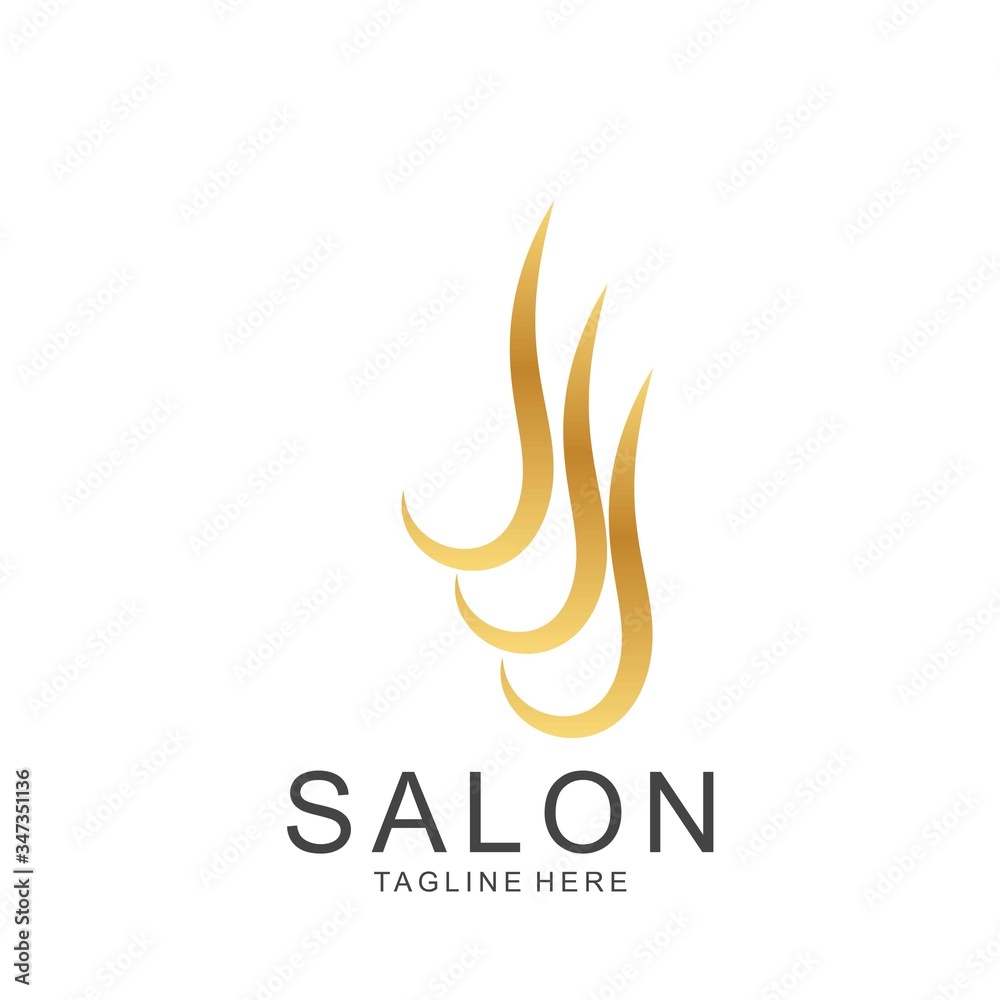 Modern Hair Salon Logo Design Modern Hair Salon Logo Design