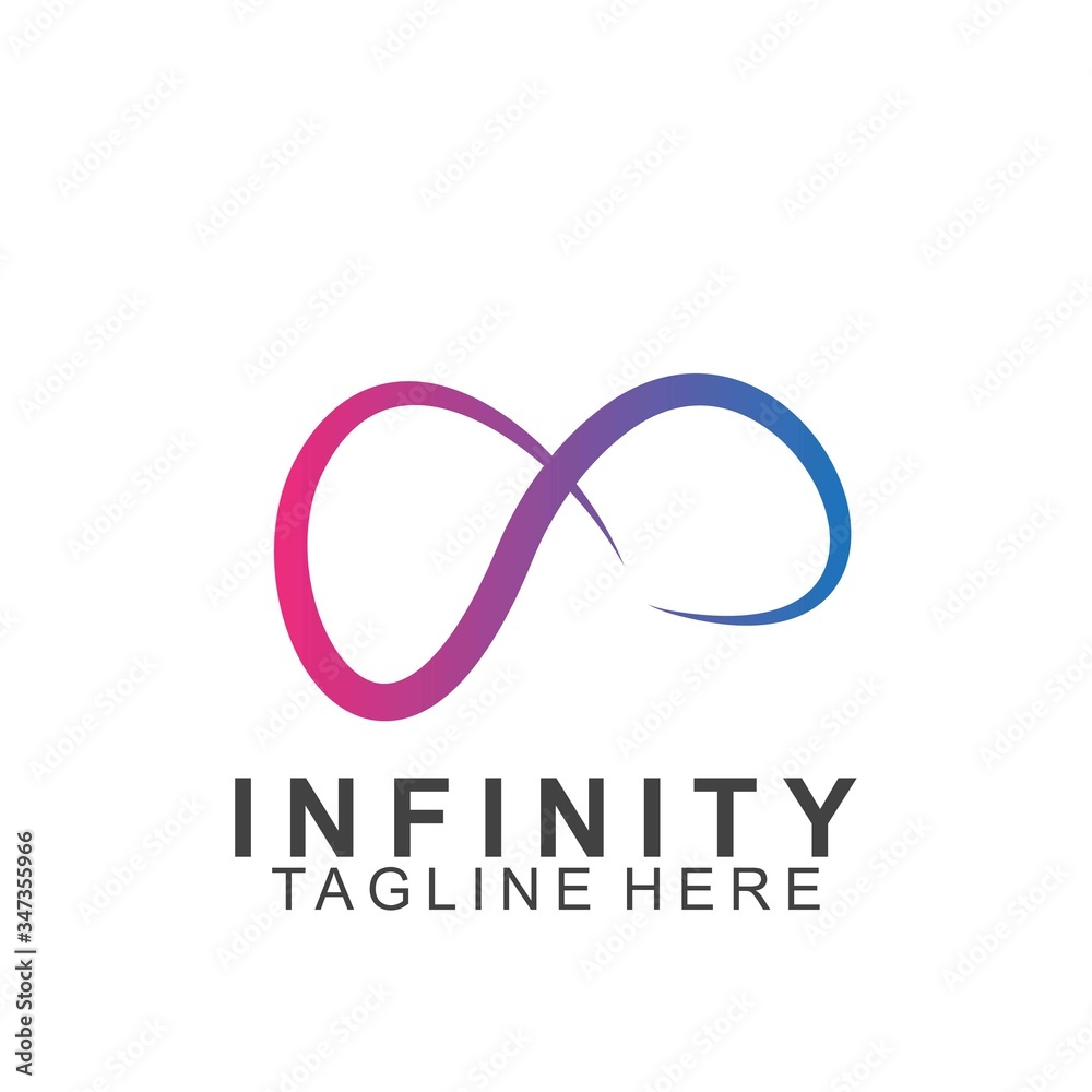 Premium infinity logo design Premium infinity logo design