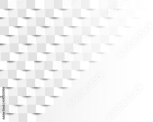 Abstract geometric white geometric texture background for design.
