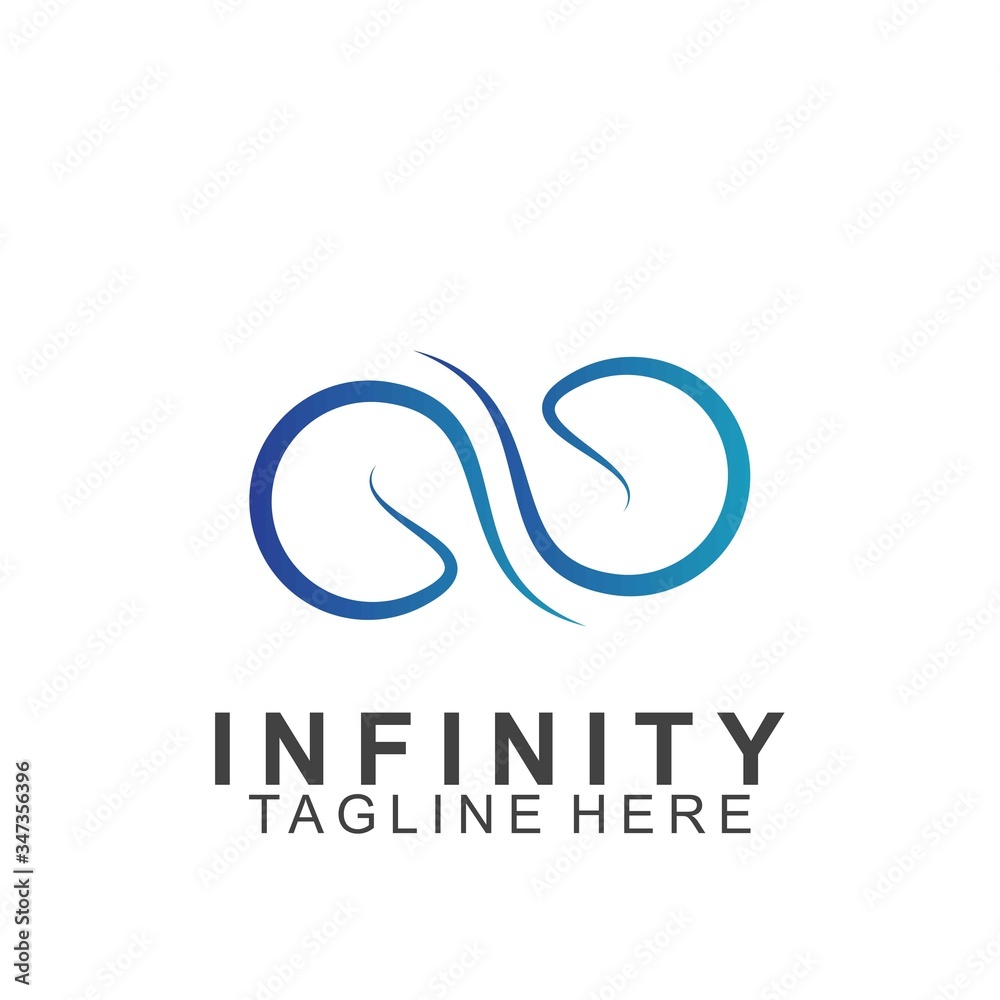 Premium infinity logo design Premium infinity logo design