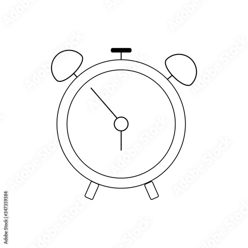 alarm clock vector illustration