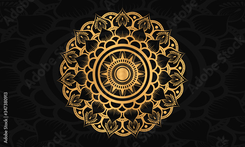 Luxury mandala background
