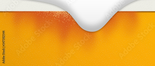 Beer foam. The beer bubbles burst. Alcohol bubbles.
背景：夏 ビール 泡 あわ お酒 生 生ビール しずる感 アルコール 発泡酒