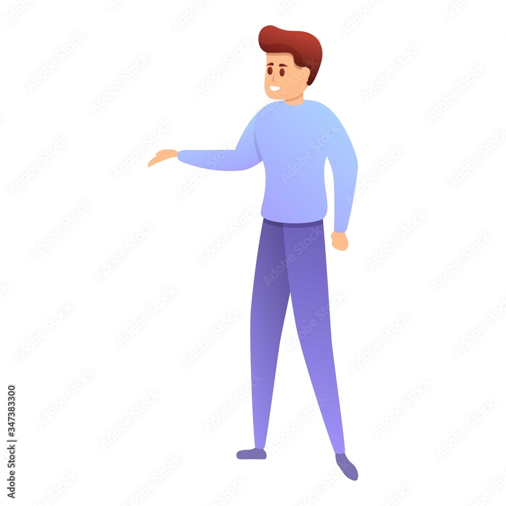 Celestial science man icon. Cartoon of celestial science man vector icon for web design isolated on white background Celestial science man icon. Cartoon of celestial science man vector icon for web design isolated on white background