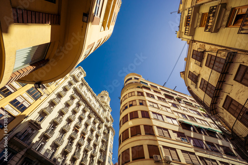 Photography Beautiful building in the city of Valencia, Spain