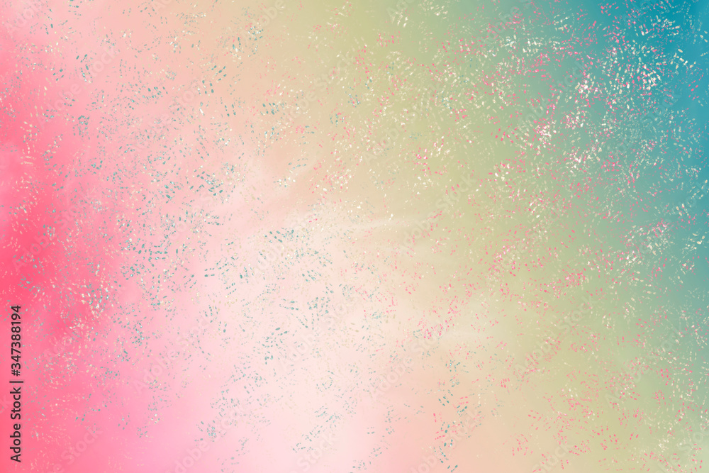 bright colorful abstract gradient texture background with glitter, motivity and inspiration