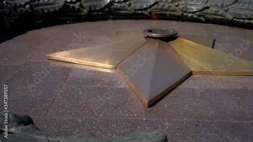 Quenchless Flame Bronze Star (Theme of World War II)