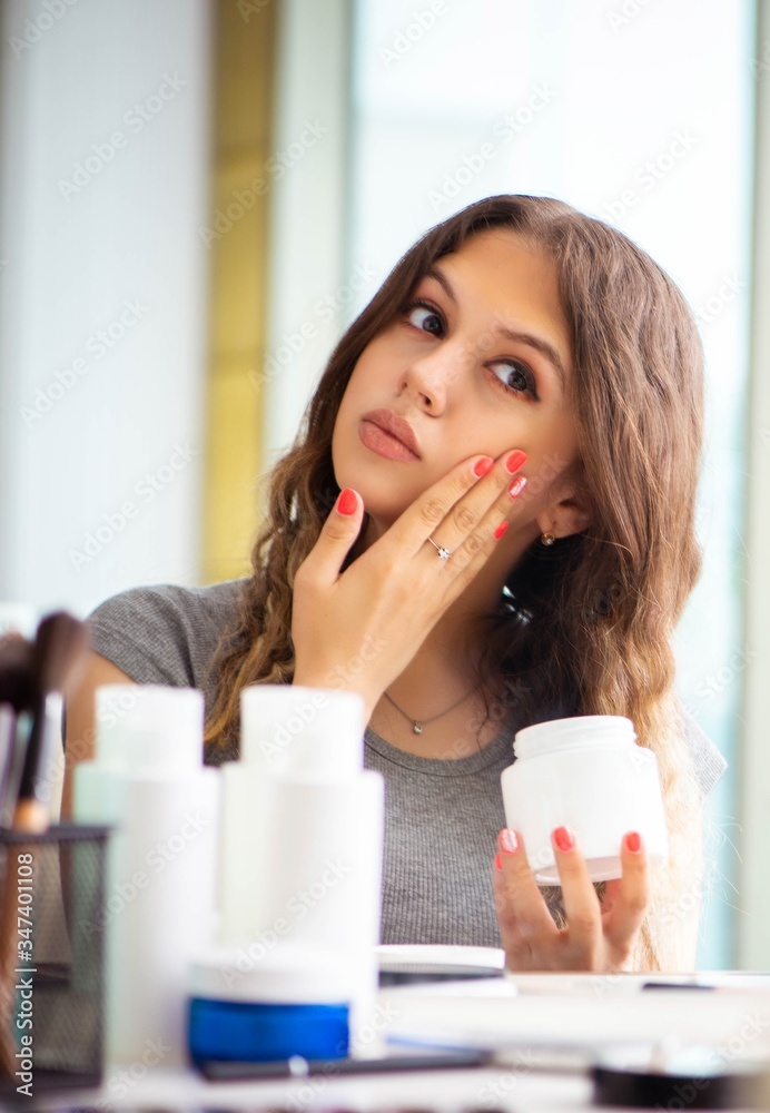 Young woman in the beauty salon Young woman in the beauty salon