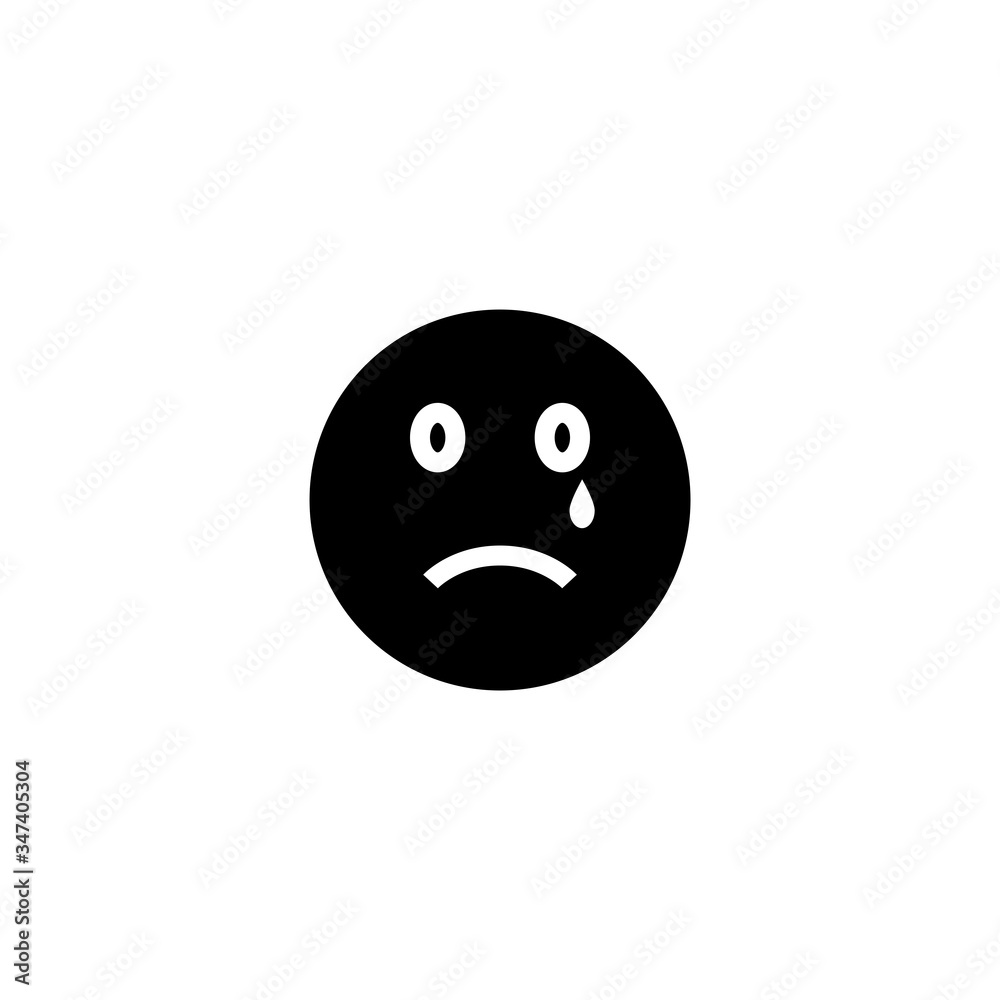 Bad Face Emoticon Icon Design Vector Bad Face Emoticon Icon Design Vector
