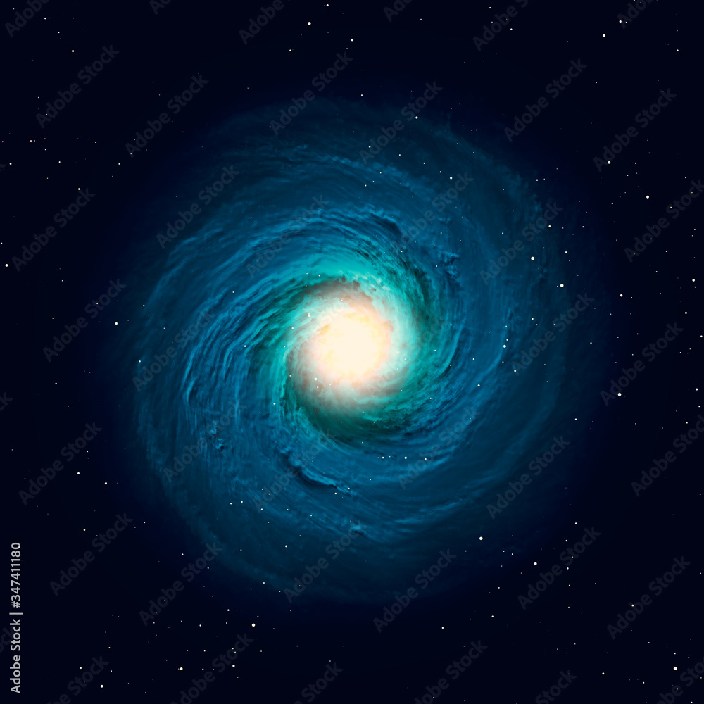 typical spiral galaxy