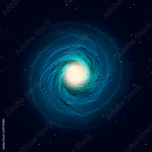 typical spiral galaxy