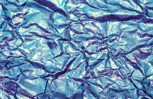 abstract blue reflect paper colour texture background © chachamp
