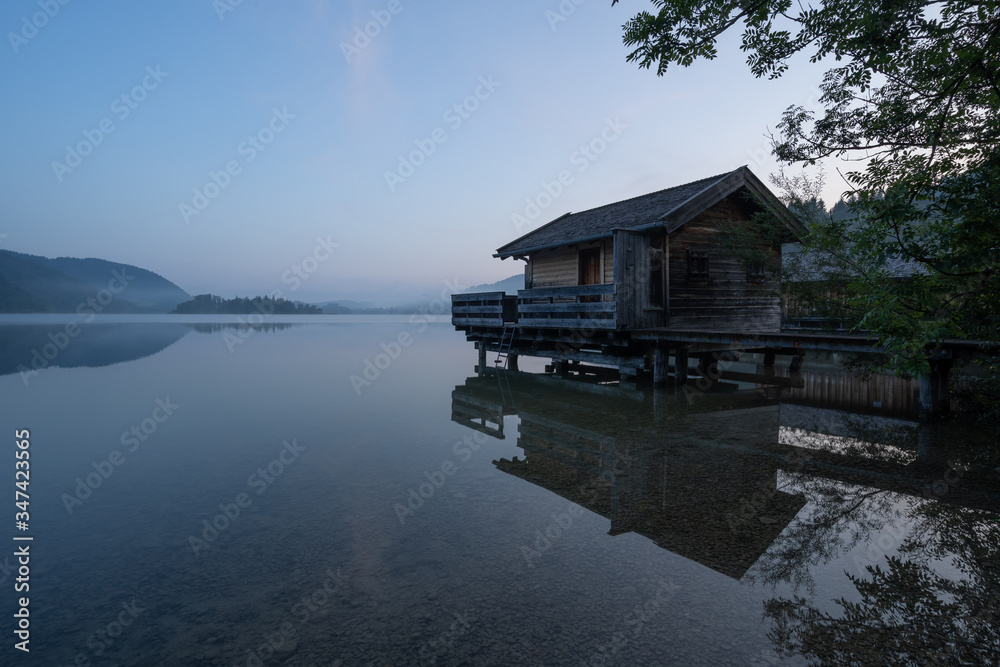 Fototapeta premium Seehaus am Schliersee