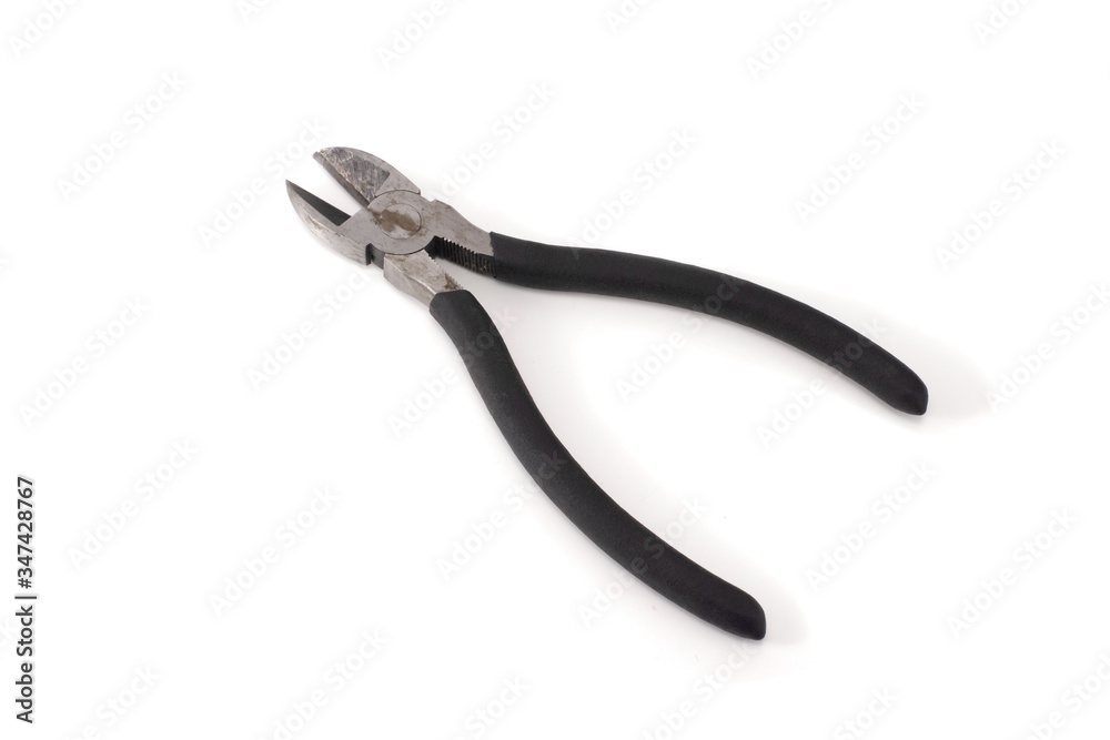 side cutters with blue handle