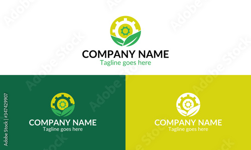 Agricultural Engineer logo icon symbol design