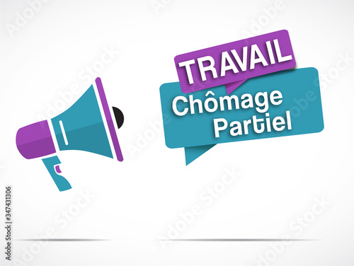 mégaphone : chômage partiel