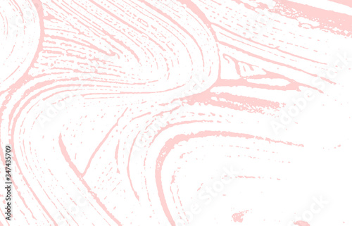 Grunge texture. Distress pink rough trace. Fascina