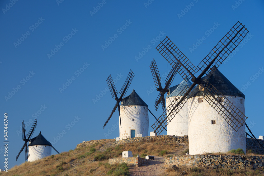 The mills of Don Quixote. The mills of Don Quixote.