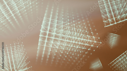 Technology modern dynamic plasma energy futuristic virtual technology background,  digitally generated image. 3D illustration