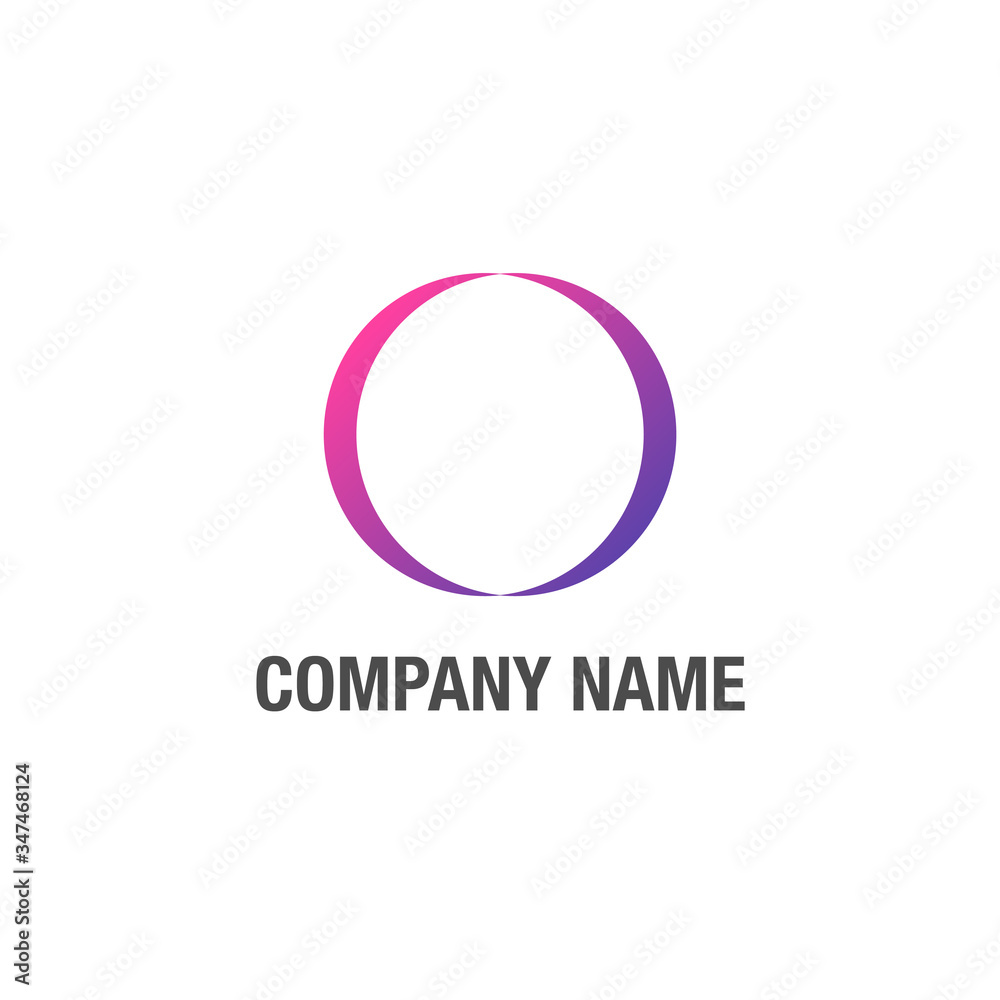 Creative, modern and abstract logo for your company, background, wallpaper. Universal logo can be used for any purpuse.