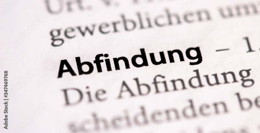 Abfindung bei Entlassung, Abfindungsanspruch Abfindung bei Entlassung, Abfindungsanspruch
