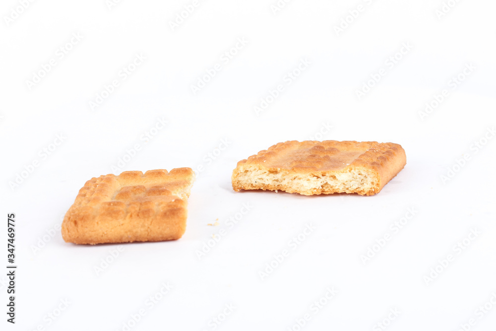 Cookies isolated on white background Cookies isolated on white background