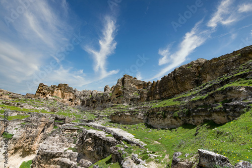 Hasuni Caves in Silvan Diyarbakir Turkey